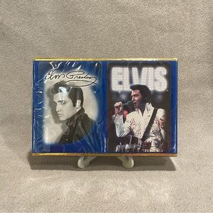 Elvis Presley playing cards